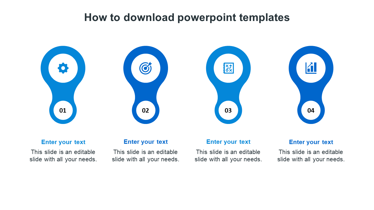how to download powerpoint templates-blue